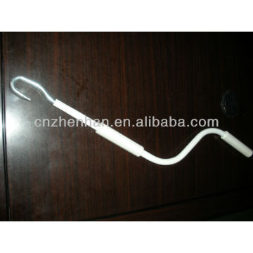 awning parts-Iron rocker head track for awning blinds-awning crank handle,awning material